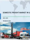 Domestic Freight Market in US by Freight Type and Transportation Mode - Forecast and Analysis 2021-2025