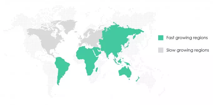 PET-Films-Market-Market-Share-by-Region-2019-2024